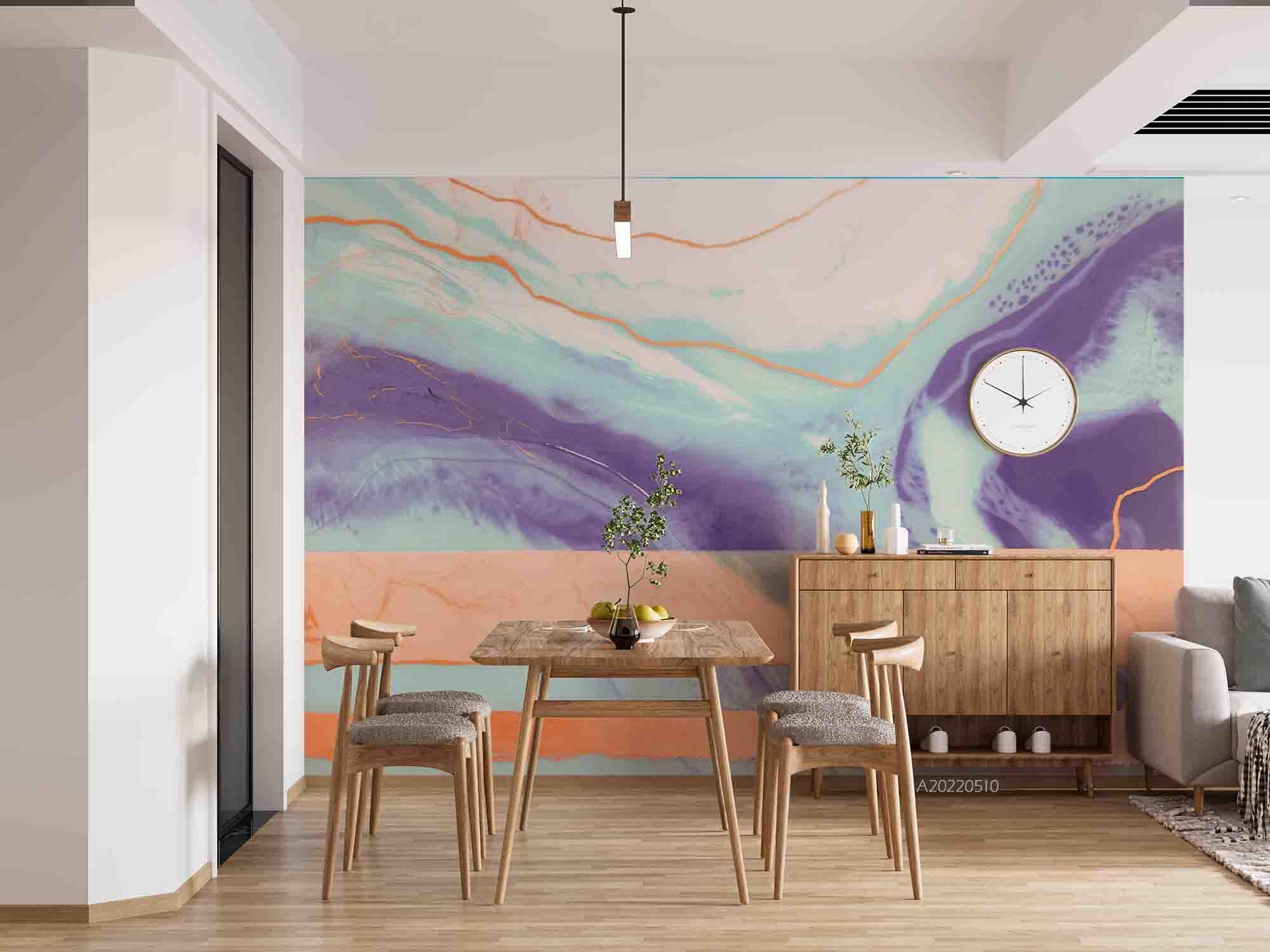 3D Abstract Flowing Texture Wall Mural Wallpaper SWW 31- Jess Art Decoration