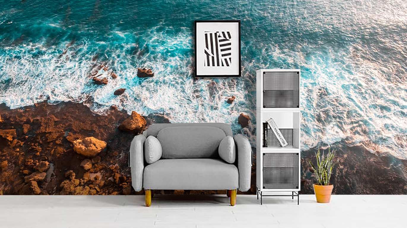 3D Deep Blue Sea Reef Wall Mural Wallpaper 69- Jess Art Decoration