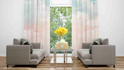 3D Watercolor Sky Cloud Curtains and Drapes LQH 39- Jess Art Decoration