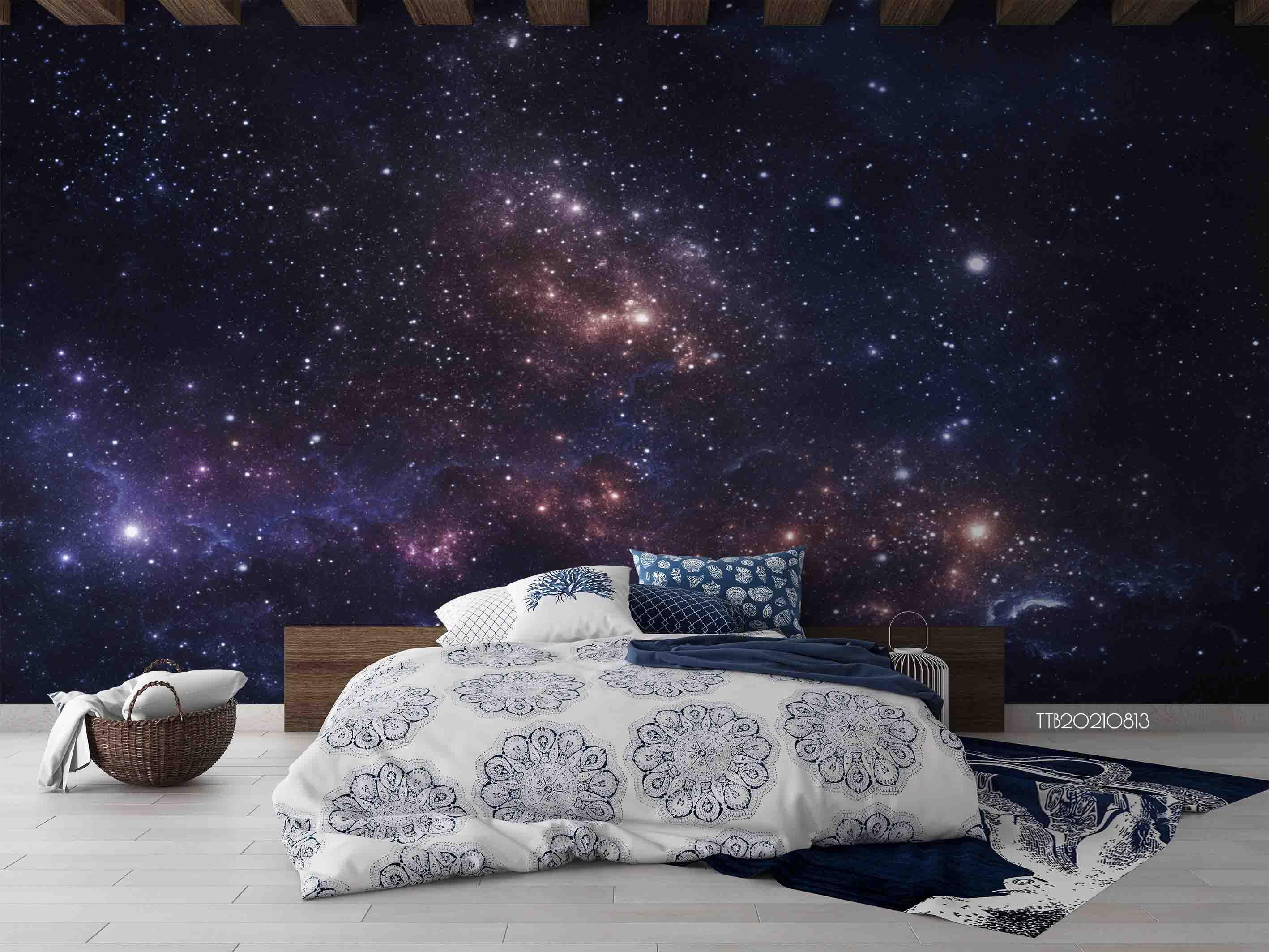 3D Universe Starry Sky Wall Mural Wallpaper SWW5141- Jess Art Decoration