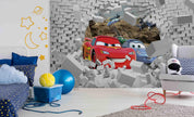 3D Cartoon Toy Car Story Wall Mural Wallpaper WJ 6674- Jess Art Decoration