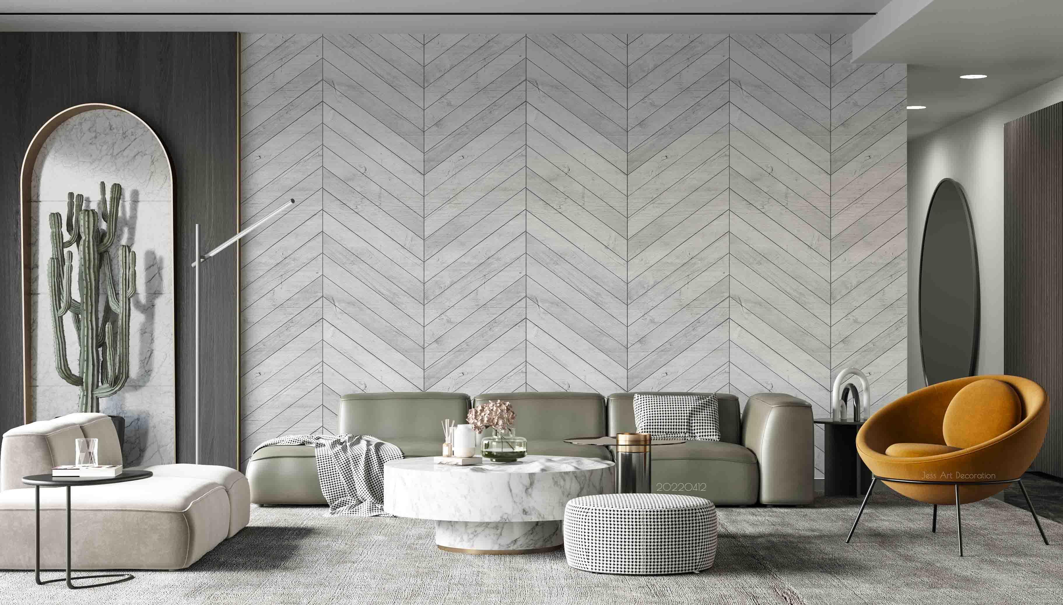 3D Abstract Geometric Pattern Wall Mural Wallpaper GD 3930- Jess Art Decoration