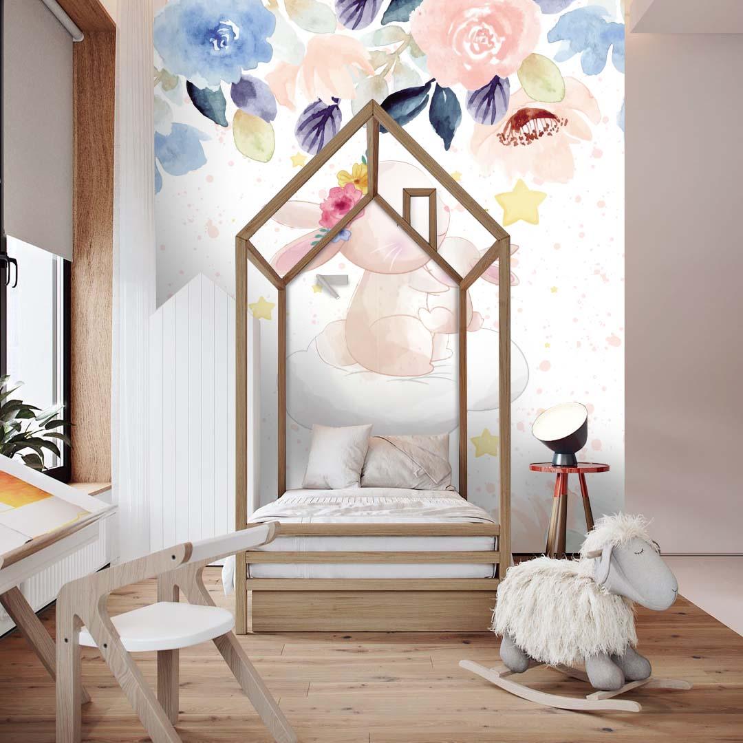3D Watercolor Flower Wall Mural Wallpaper 58- Jess Art Decoration