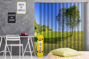 3D Countryside Meadow Woods Curtains and Drapes GD 427- Jess Art Decoration