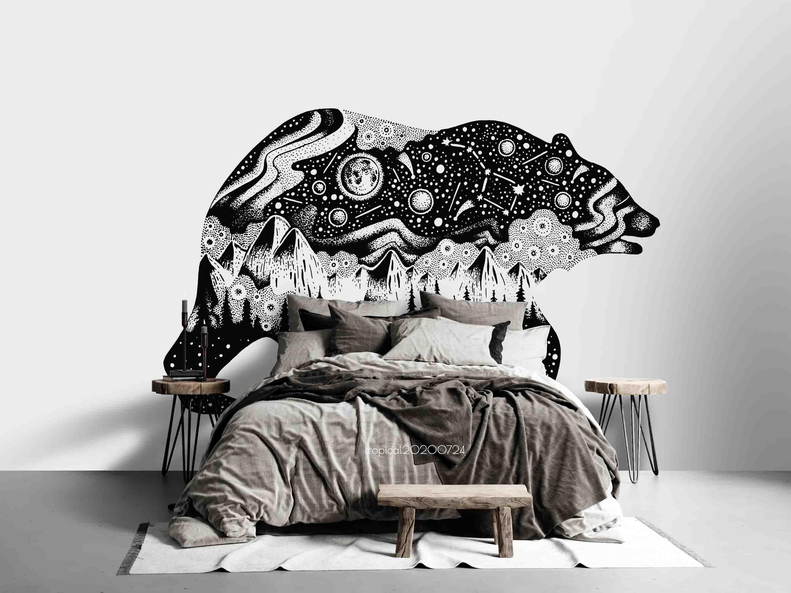 3D Polar Bear Pattern Wall Mural Wallpaper LXL 551- Jess Art Decoration