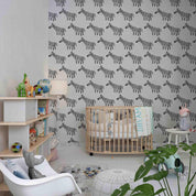 3D Hand Drawn Animal Zebra Wall Mural Wallpaper LQH 37- Jess Art Decoration