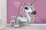 3D Unicorn Wall Mural Wallpaper 80- Jess Art Decoration