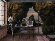 3D Sea Rock Landscape Wall Mural Wallpaper LQH 273- Jess Art Decoration
