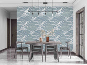 3D Vintage Wave Pattern Wall Mural Wallpaper GD 2566- Jess Art Decoration