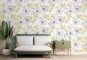 3D Vintage Botanical Floral Leaves Wall Mural Wallpaper GD 4721- Jess Art Decoration