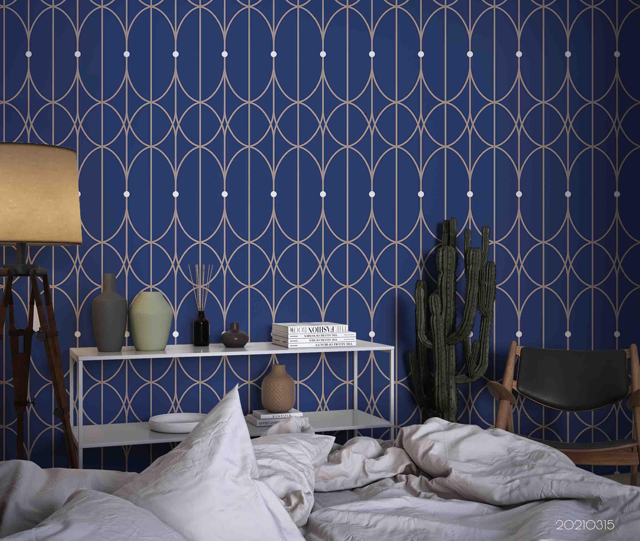 3D Abstract Geometric Art Decoration Wall Mural Wallpaper LQH 237- Jess Art Decoration