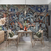 3D Abstract Art Graffiti Wall Mural Wallpaper GD 2655- Jess Art Decoration