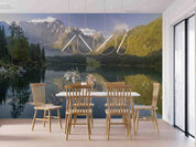 3D Landscape Mountain River Forest Wall Mural Wallpaper GD 4845- Jess Art Decoration