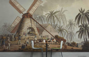 3D Boston Library Oil Painting Wall Mural Wallpaper LQH 160- Jess Art Decoration