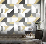 3D Color Reduced Geometry Wall Mural Wallpaper 108- Jess Art Decoration