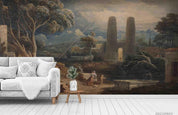 3D Nature Landscape Oil Painting Wall Mural Wallpaper LQH 122- Jess Art Decoration