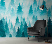 3D Ink Forest Painting Wall Mural Wallpaper GD 3687- Jess Art Decoration