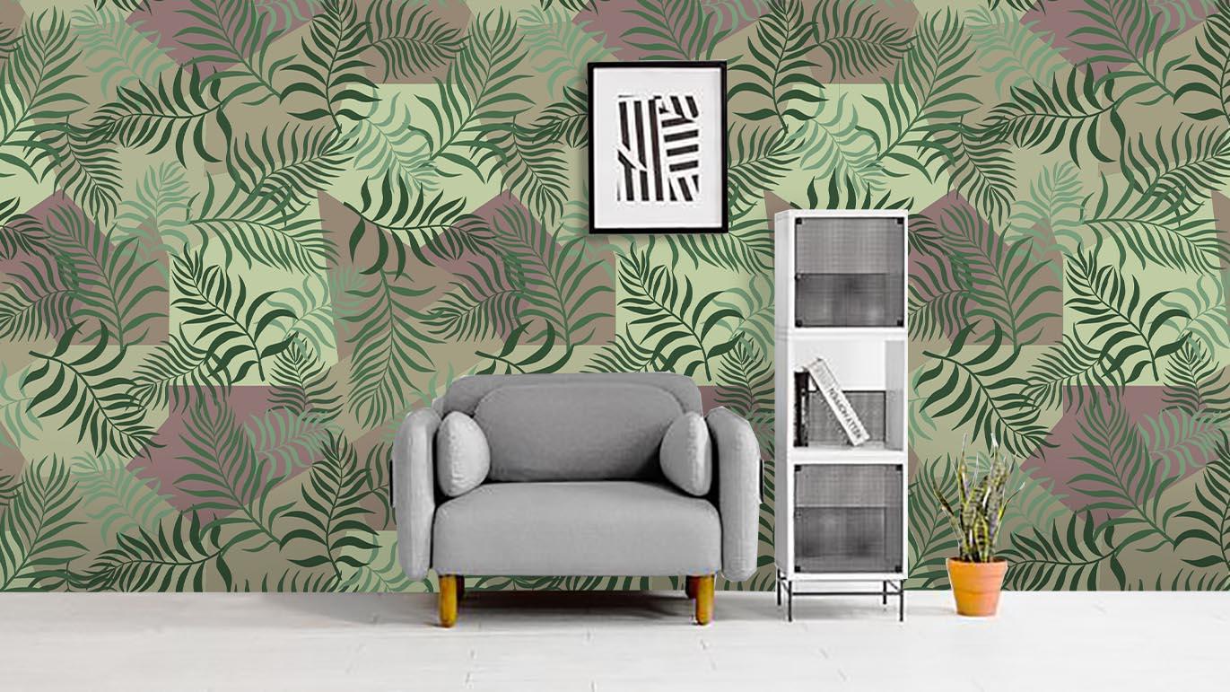 3D Green Leaves Wall Mural Wallpaper 53- Jess Art Decoration