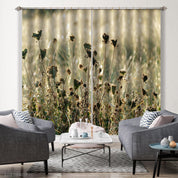 3D Landscape Nature Grass Outdoor Curtains and Drapes GD 3532- Jess Art Decoration
