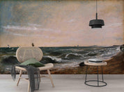 3D Sea Sailboat Oil Painting Wall Mural Wallpaper GD 4439- Jess Art Decoration