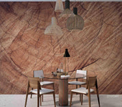 3D Warm Scratched Wood warm scratched wood texture wall mural wallpaper for office - view 4