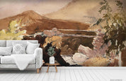 3D Nature Landscape Oil Painting Wall Mural Wallpaper LQH 120- Jess Art Decoration