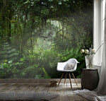 3D Green Tropical Jungle Wall Mural Wallpaper 85- Jess Art Decoration