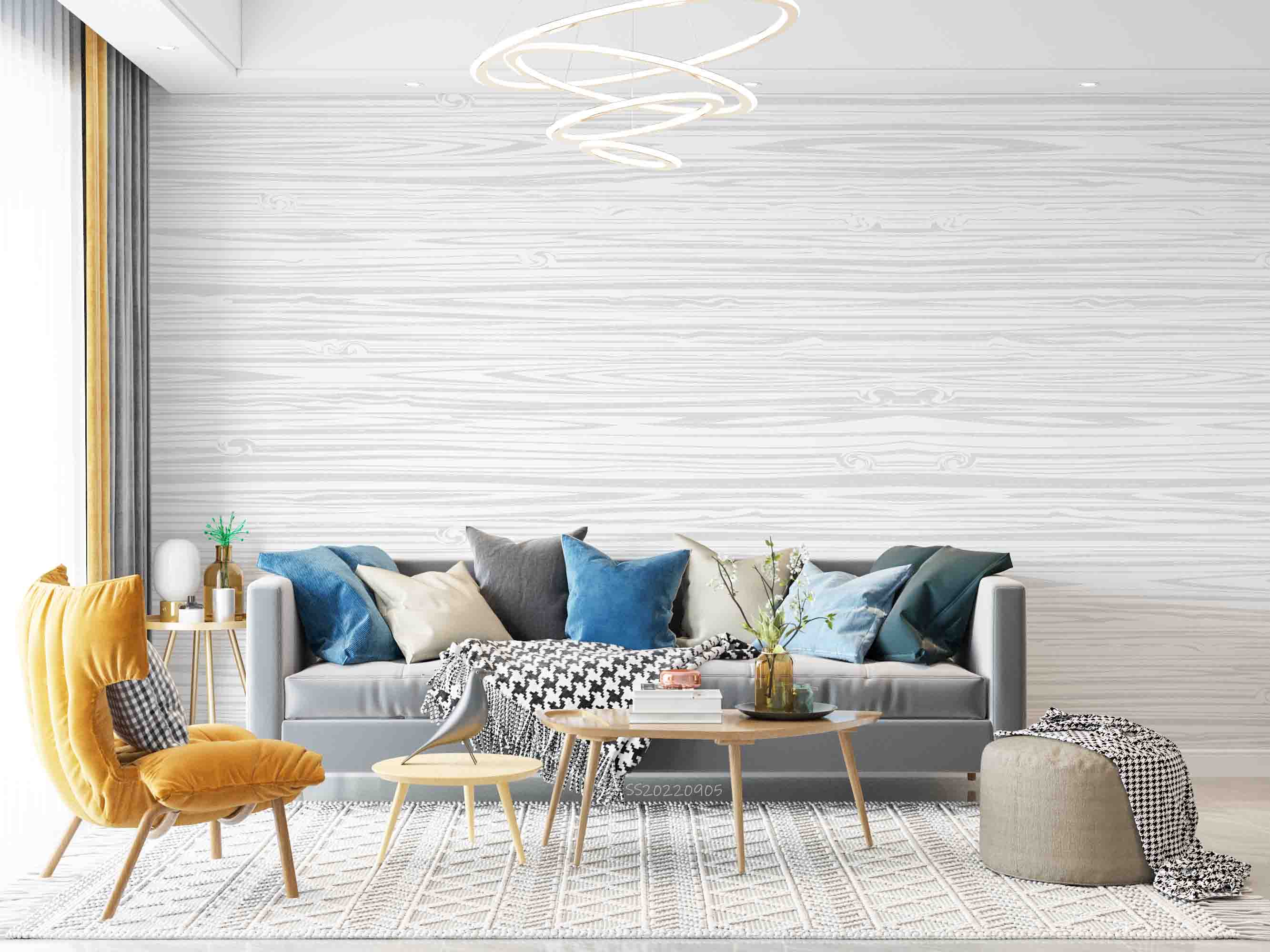 3D Vintage White Wooden Board Texture Wall Mural Wallpaper GD 2620- Jess Art Decoration