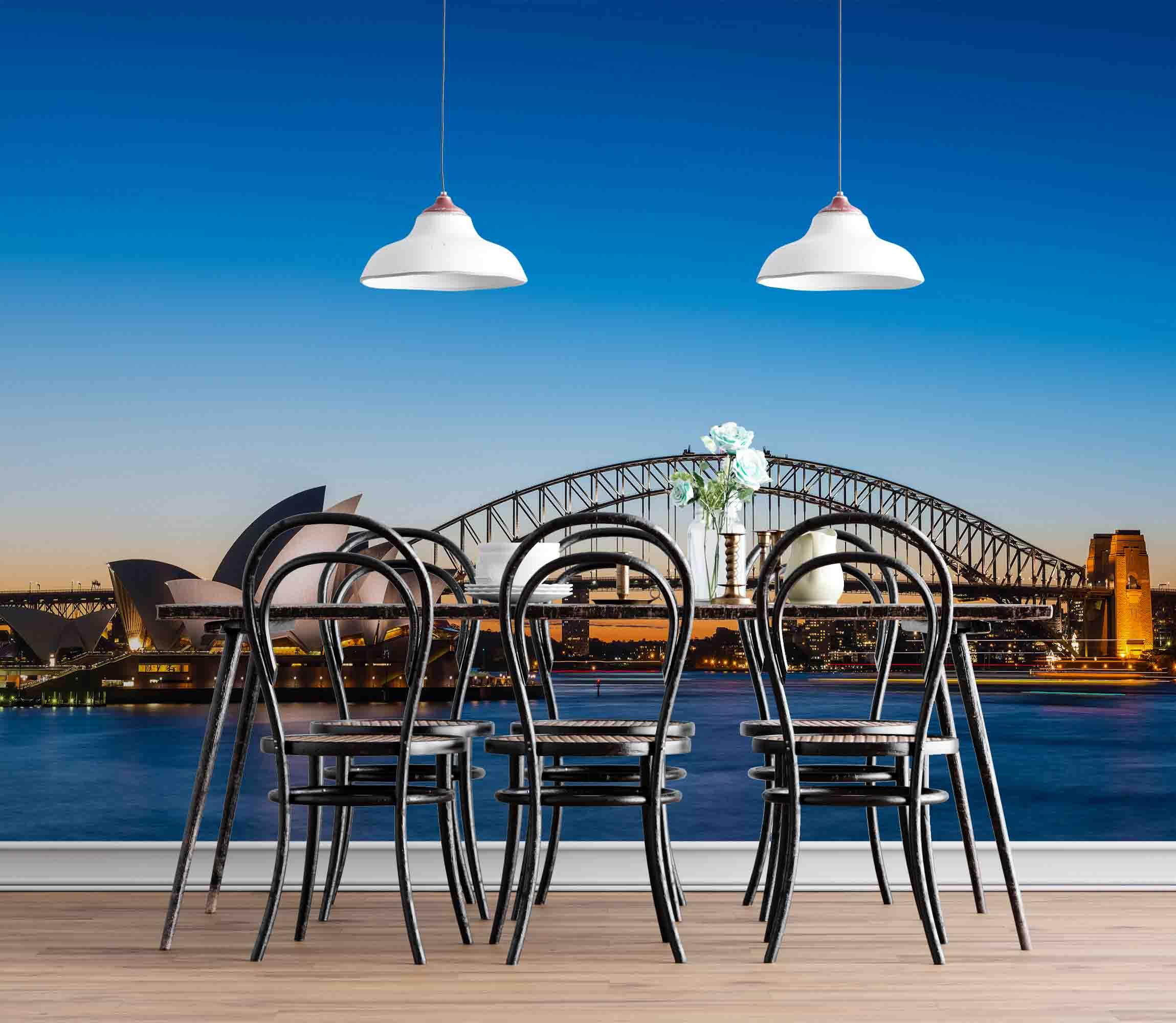 3D Sydney Opera House Wall Mural Wallpaper sww 97- Jess Art Decoration