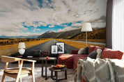 3D blue sky highway wall mural wallpaper 92- Jess Art Decoration