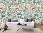 3D Leaves Branch Wall Mural Wallpaper 74- Jess Art Decoration