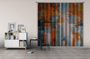 3D Woods Landscape Oil Painting Curtains and Drapes GD 4589- Jess Art Decoration