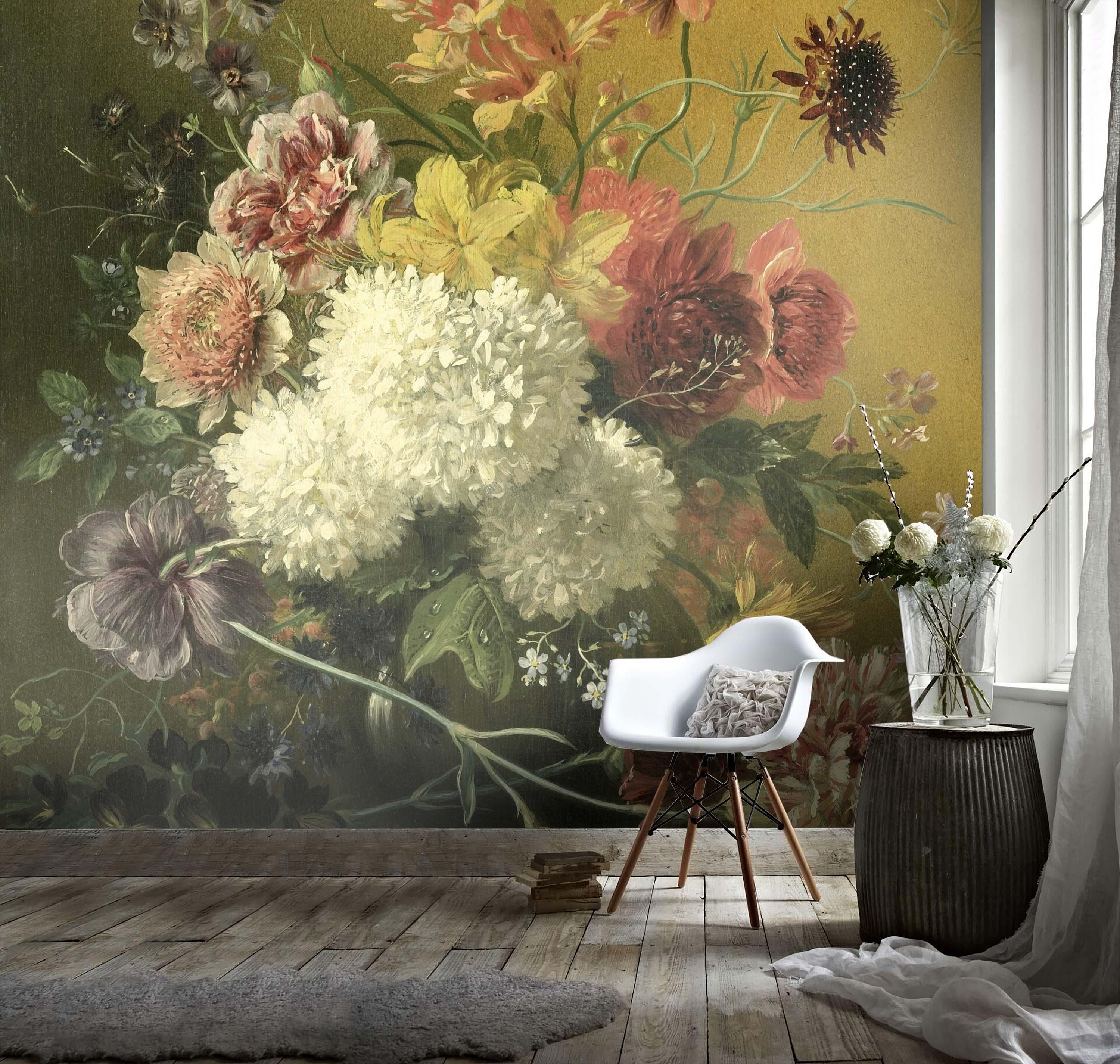 3D Colorful Flowers Wall Mural Wallpaper 70- Jess Art Decoration