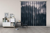 3D Woods Misty Landscape Curtains and Drapes GD 2533- Jess Art Decoration