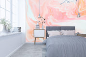 3D Abstract Pink Painting 93 Wall Murals