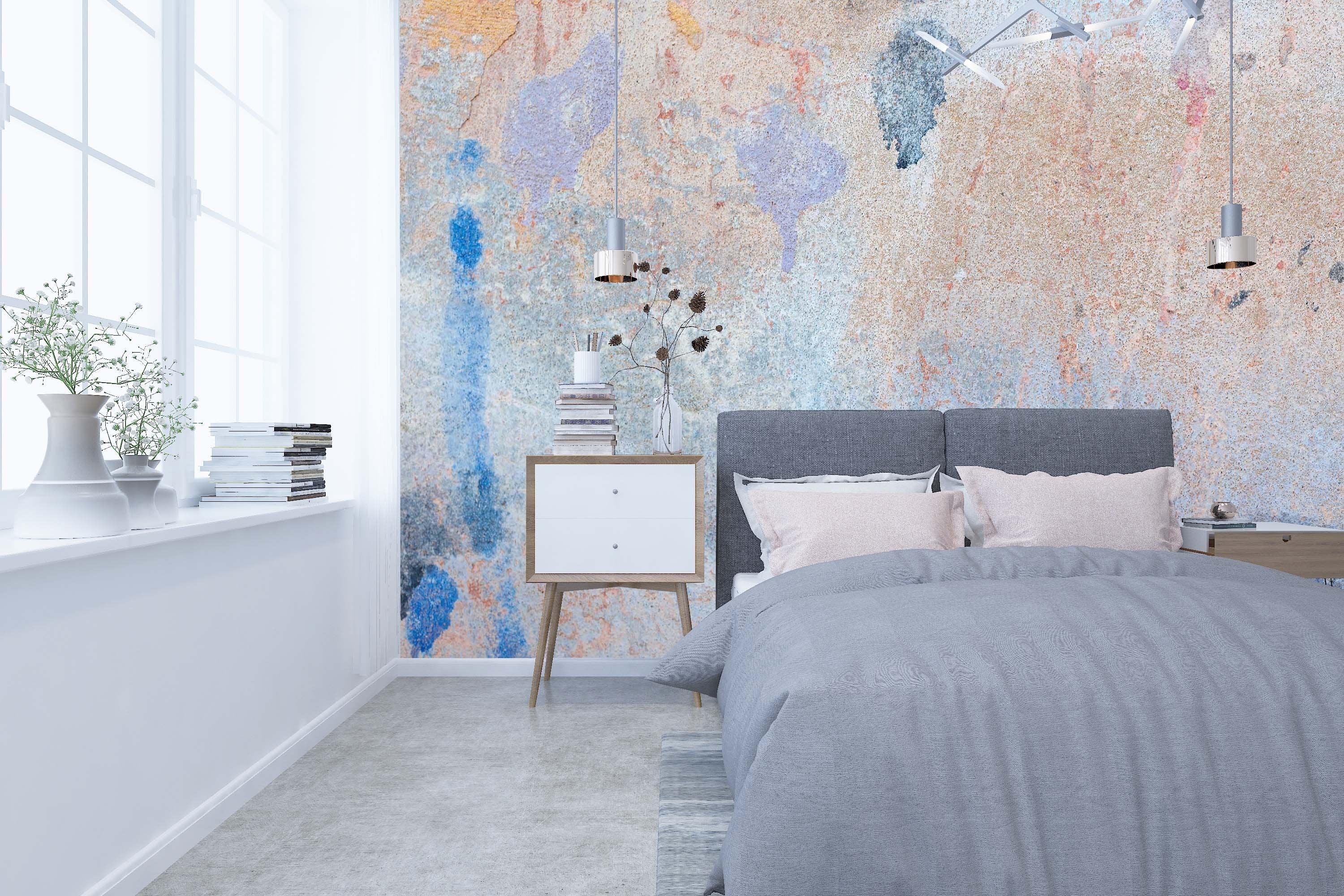 3D Blue Abstract 99 Wall Murals