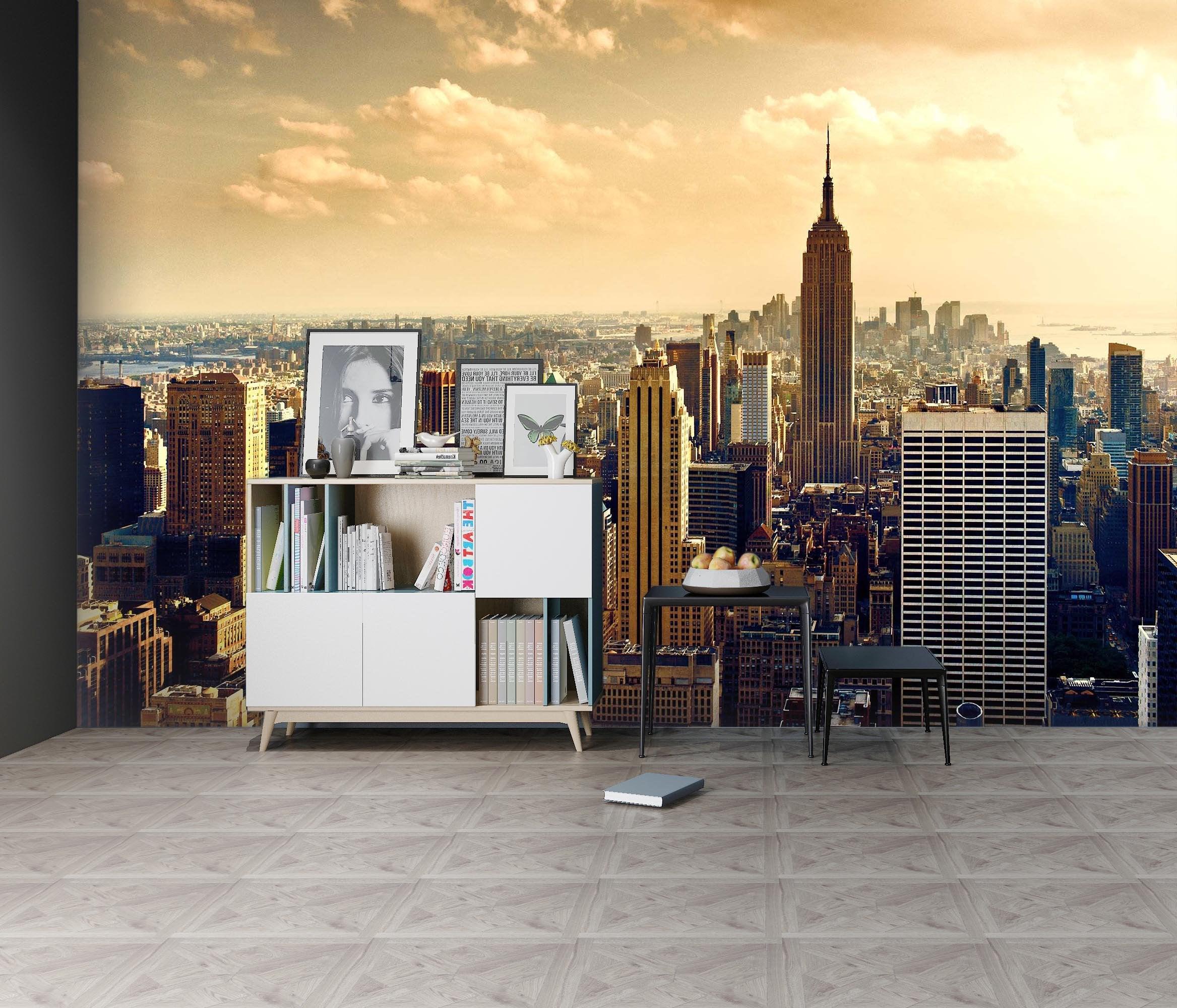 3D dusk new york 135 wall murals- Jess Art Decoration