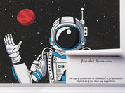 3D Space Astronaut Star Wall Mural Wallpaper 18- Jess Art Decoration