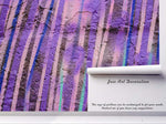3D Abstract Purple Stripe Crack Wall Mural Wallpaper 33- Jess Art Decoration