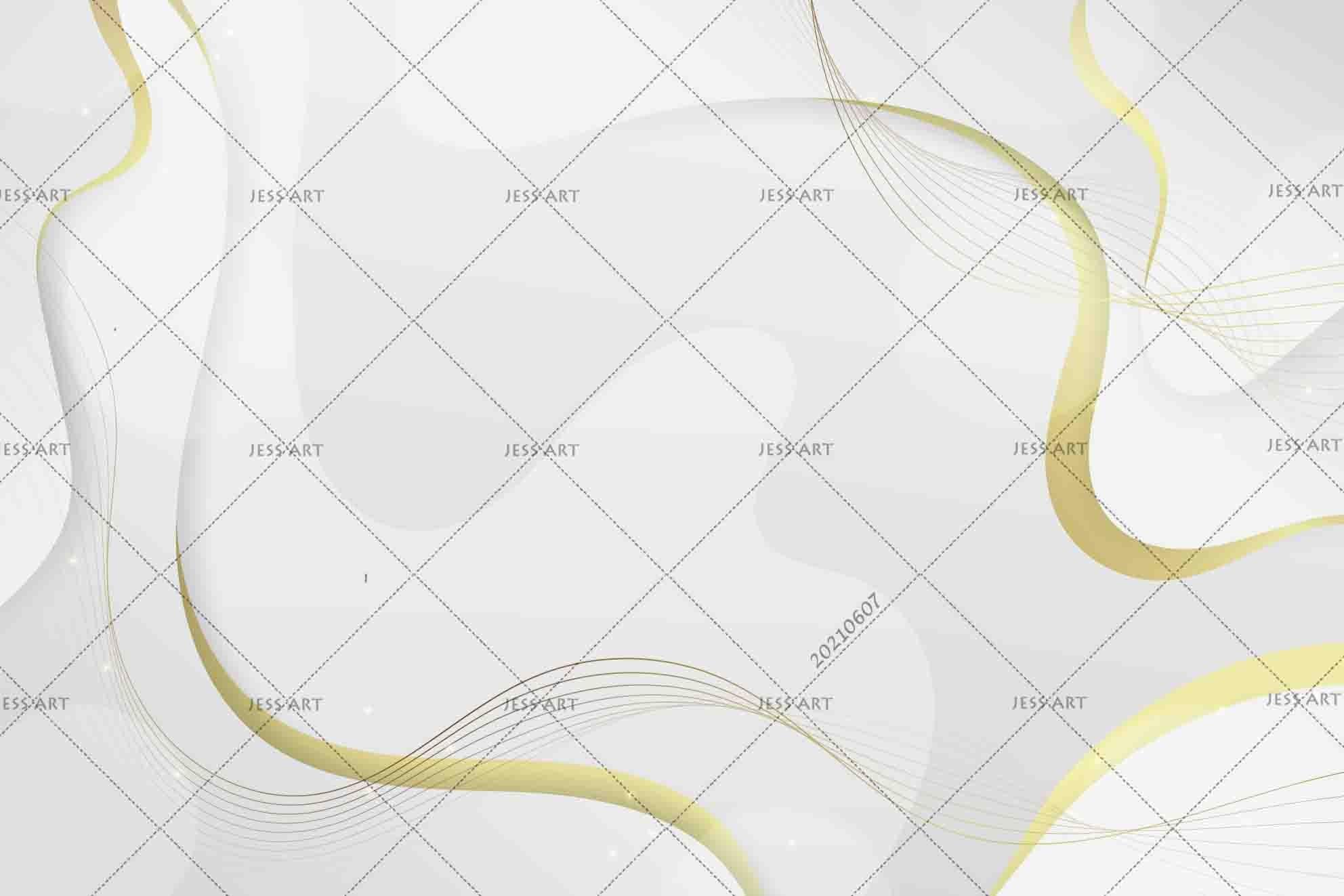 3D  Abstract Art Ripple Golden Linear Wall Mural Wallpaper SWW1077- Jess Art Decoration