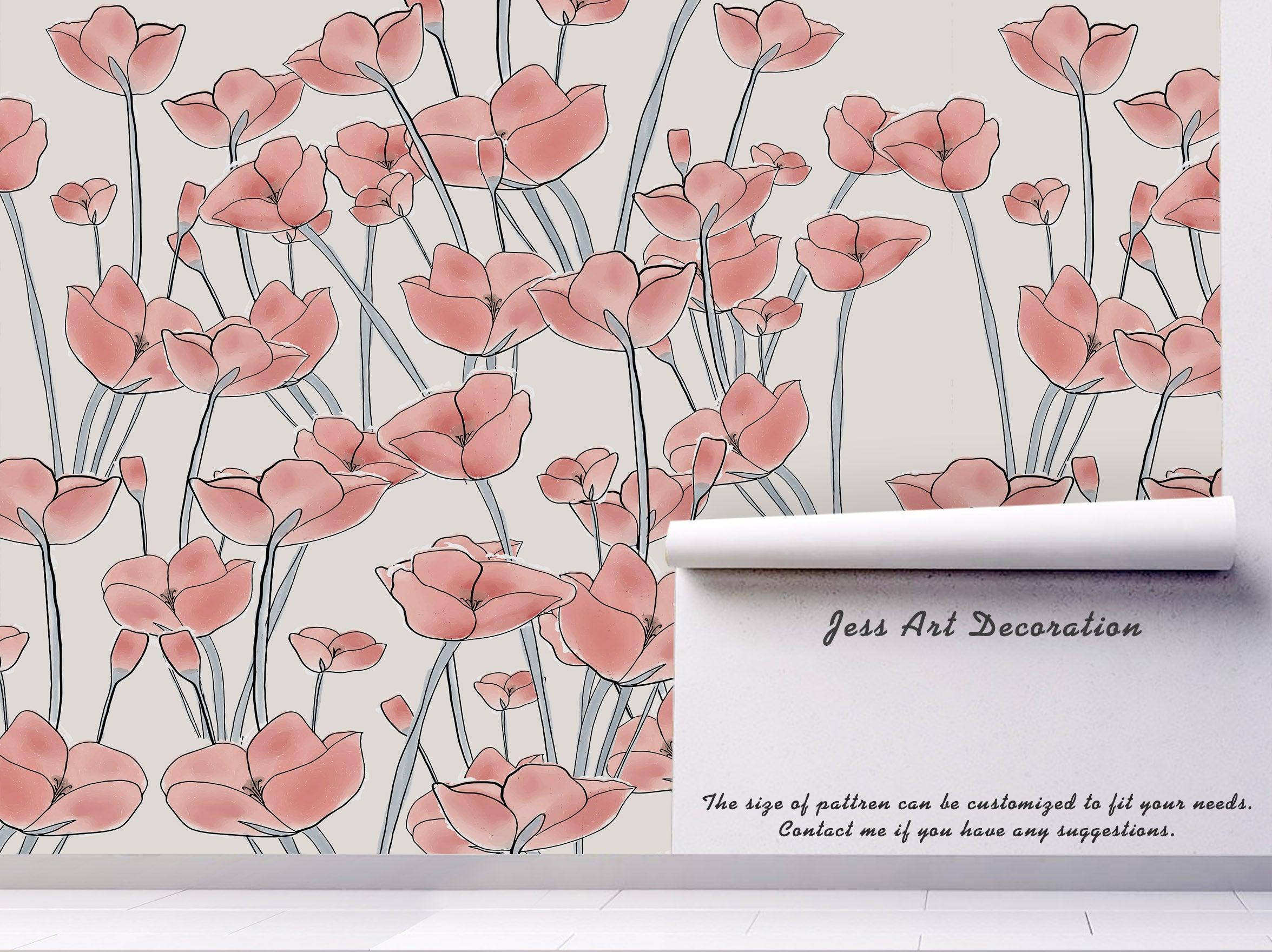 3D Floral Wall Mural Wallpaper 35- Jess Art Decoration