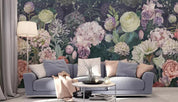 3D Showy Bloomy Oil Painting Flowers Wall Mural Removable 124- Jess Art Decoration