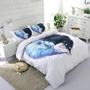 3D Lion Tai Chi Quilt Cover Set Bedding Set Pillowcases 101- Jess Art Decoration