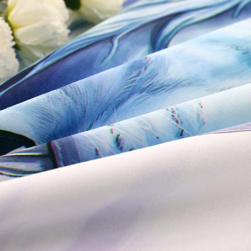 3D Lion Tai Chi Quilt Cover Set Bedding Set Pillowcases 101- Jess Art Decoration