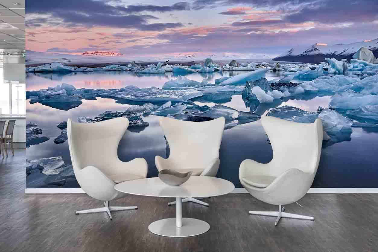 3D Sea Iceberg Wall Mural Wallpaper 64- Jess Art Decoration