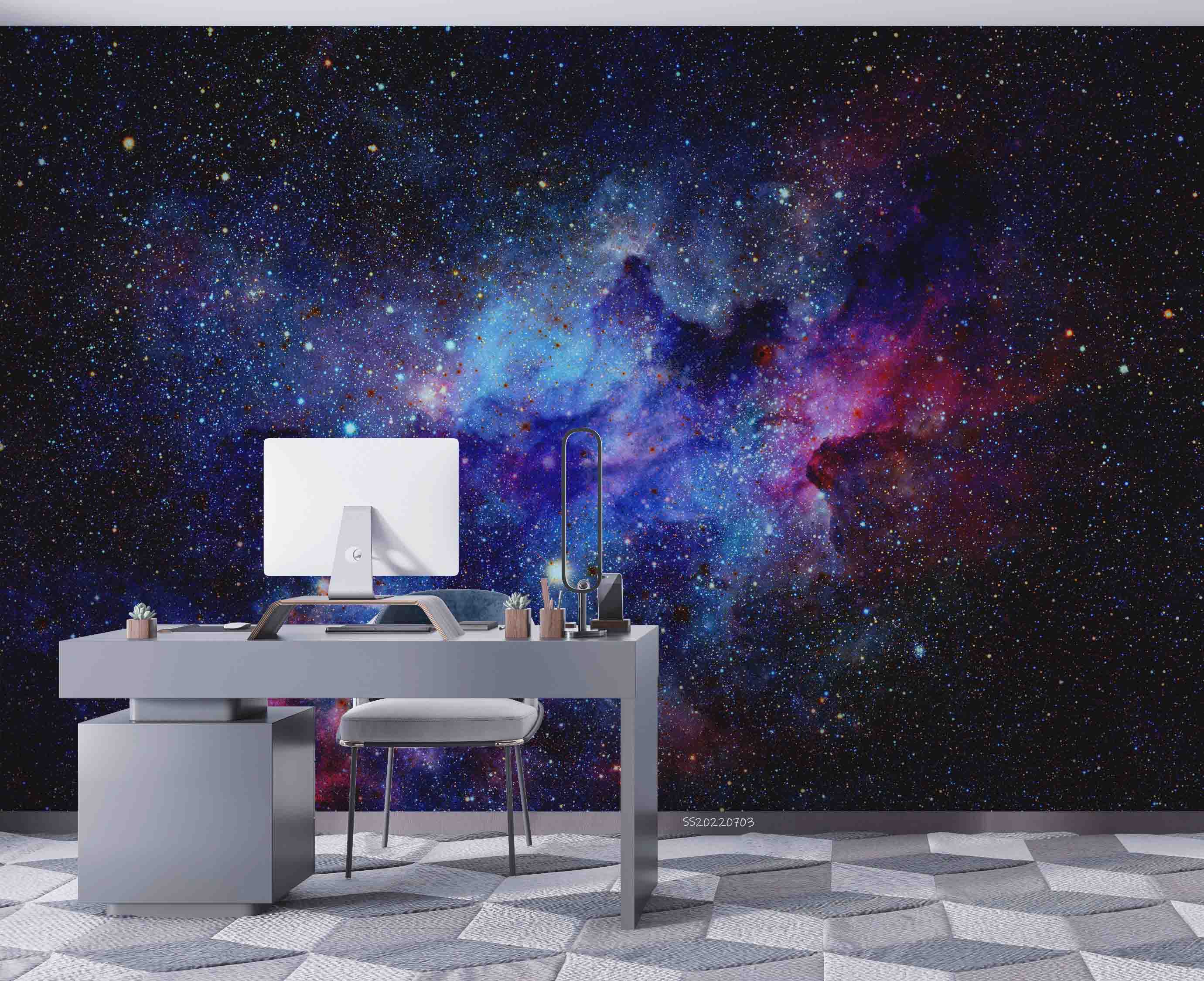 3D Mystical Universe Galaxy Wall Mural Wallpaper GD 1108- Jess Art Decoration