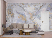 3D Abstract White Marble Texture Wall Mural Wallpaper GD 1078- Jess Art Decoration