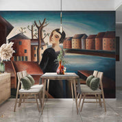 3D Vintage Oil Painting Background Wall Mural Wallpaper GD 2582- Jess Art Decoration