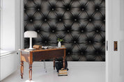 3D Black Leather Diamond Wall Mural Wallpaper 45- Jess Art Decoration