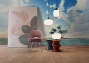 3D blue sky sea coconut tree wall mural wallpaper 71- Jess Art Decoration